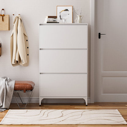 Skohylla i metall för 24 par skor